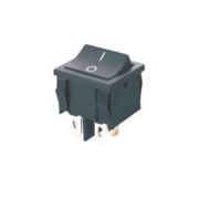 Клавишный переключатель MRS-201 черный 2 положения 2з TDM SQ0703-0047