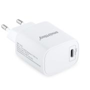 Сетевое ЗУ SmartBuy® быстрая зарядка, 4 А, 1 Type C, 20 Вт, Power Delivery, белое (SBP-2330)