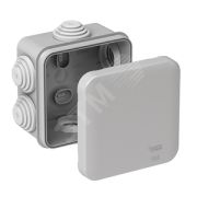 Коробка распред. КР2603 85х85х40 с 6 вводами IP55 HEGEL