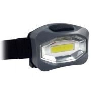 Фонарь налобный H101-COB (3xR03) 1св/д COB 3W (160lm), чёрный/пласт,3 реж