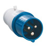 Вилка 013 2Р+РЕ 16А 220В IP44 ИЭК