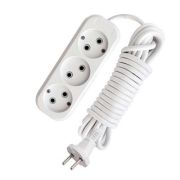 Удлинитель 3 гн. 2 м б/з ПВС 2*0,75  Е-203