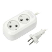Удлинитель Smartbuy 2 розетки, 3 м (SBE-10-2-03-N)
