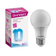 Лампа светодиодная Онлайт OLL-А60-10-230-4K-E27