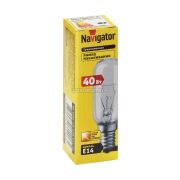 Лампа накаливания Navigator 61206 1 х E14 х 40 Вт теплый свет