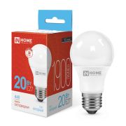 Лампа СД LED-A65-VC 20ВТ 230В Е27 6500К 1800ЛМ IN HOME