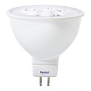Лампа СД General MR16 7W 220V 4500K GU5.3 с рефлектором