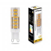 Лампа светодиодная Feron LB-433 G9 7W 2700K 25766