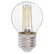 Лампа СД P45 E27 12W 2700K 2K 35x98 филамент (нитевидная) прозр. 661012