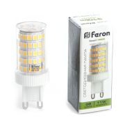 Лампа светодиодная Feron LB-436 G9 13W 4000K 38153