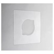 Рамка декор. защитная под выкл./роз. прозрачная