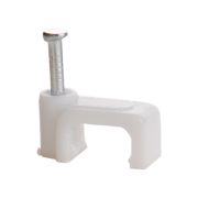 Скоба 7мм плоская пластиковая