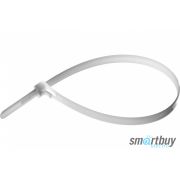 Хомут нейлоновый Smartbuy, 3,6х150, белый