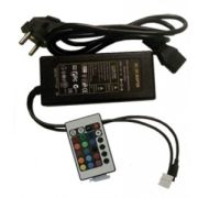 Ecola Контроллер 12V 72W 6A RGB моноблок с блоком питания с ИК пультом CRM072ESB