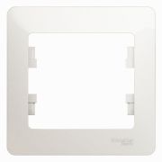 GLOSSA Рамка 1 пост белая