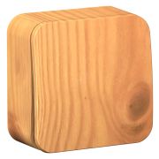 BLANCA 1 кл. переключатель наружный (cх.6) изол.пл., 10A, 250B, ясень (BLNVA106015)