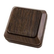 Выключатель 1 кл.Ладога бук