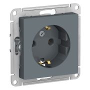 AtlasDesign розетка 1м с ЗК грифель ATN000743