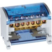 Шина нулевая на DIN-рейку в корпусе 2х7 групп/Navigator NBB-C27