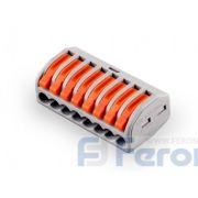 Клеммы строительно-монтажные 8-проводные Stekker LD222-418