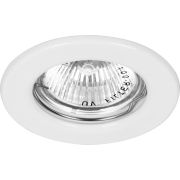 Светильник встраиваемый Feron DL10 потолочный MR16 G5.3 белый 15109