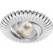 Светильник встраиваемый Feron DL6213 потолочный MR16 G5.3 хром поворотный 28865