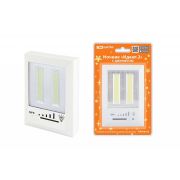 Ночник Идеал 2, 3 Вт, 4хААА, диммер, магнит, TDM