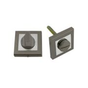 Завертка сантехническая «Nora-m» НФ-К (графит) квадратный