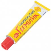 Герметик силиконовый Белый НовБытХим 40 мл тюбик