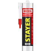 Герметик универсальный силиконовый белый 260мл Stayer Master 41213-0