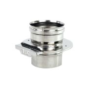 Шибер-задвижка (430/0,8мм) Ф115