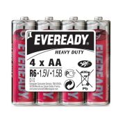Батарейка солевая АА/R06-1.5V Eveready Heavy Duty 4шт