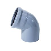 Отвод 67гр. Дн 110 серый