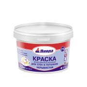Краска ВД для стен и потолков Д-213 1,5кг ДИОЛА