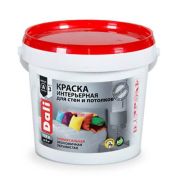 Краска акриловая интерьерная белоснеж. 0,9 л Dali