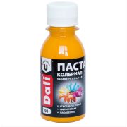 Паста Dali колерная универсальная 0,1кг золотисто-желтый