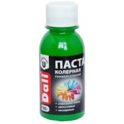 Паста Dali колерная универсальная 0,1кг лайм