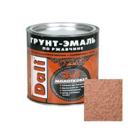 Грунт-эмаль по ржавчине молотковая медная 0,75л. «DALI»