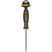 Напильник, пластиковая ручка, квадратный 200 мм INGCO HSSF088