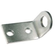 Проушина для замка Г-образная 18*50мм цинк