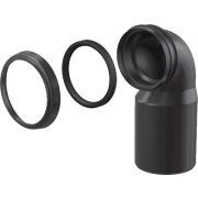 КОЛЕНО СТОКА ALCAPLAST M906 DN90/110 ДЛЯ ПОДВЕСНОГО УНИТАЗА