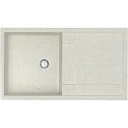 Мойка кухонная гранитная Z017 Рони хлопок 850x500x195мм глянец