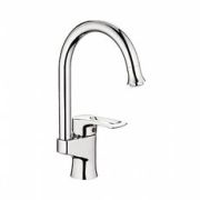 смеситель LEDEM д/кухни,картридж40мм,высокий L4025