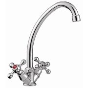 Смеситель LEDEM д/кухни мах.крест L4008