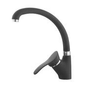 Смеситель LEDEM д/кухни черный матовый L4101F