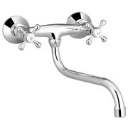 Смеситель Ex-Promt настенный Крест Ех 221.1-01Z