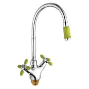 Смеситель Potato д/кух.1/2кер.гайка (зеленый) Р5860-11