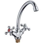 Смеситель LEDEME д/кух.керамика гайка L5908