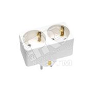 Разветвитель сетевой 2 гн.с/з Фотон АМ 16-2Е, 16А