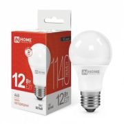 Светодиодная лампа IN HOME LED-A60-VC 12Вт 230В Е27 4000К 1080Лм